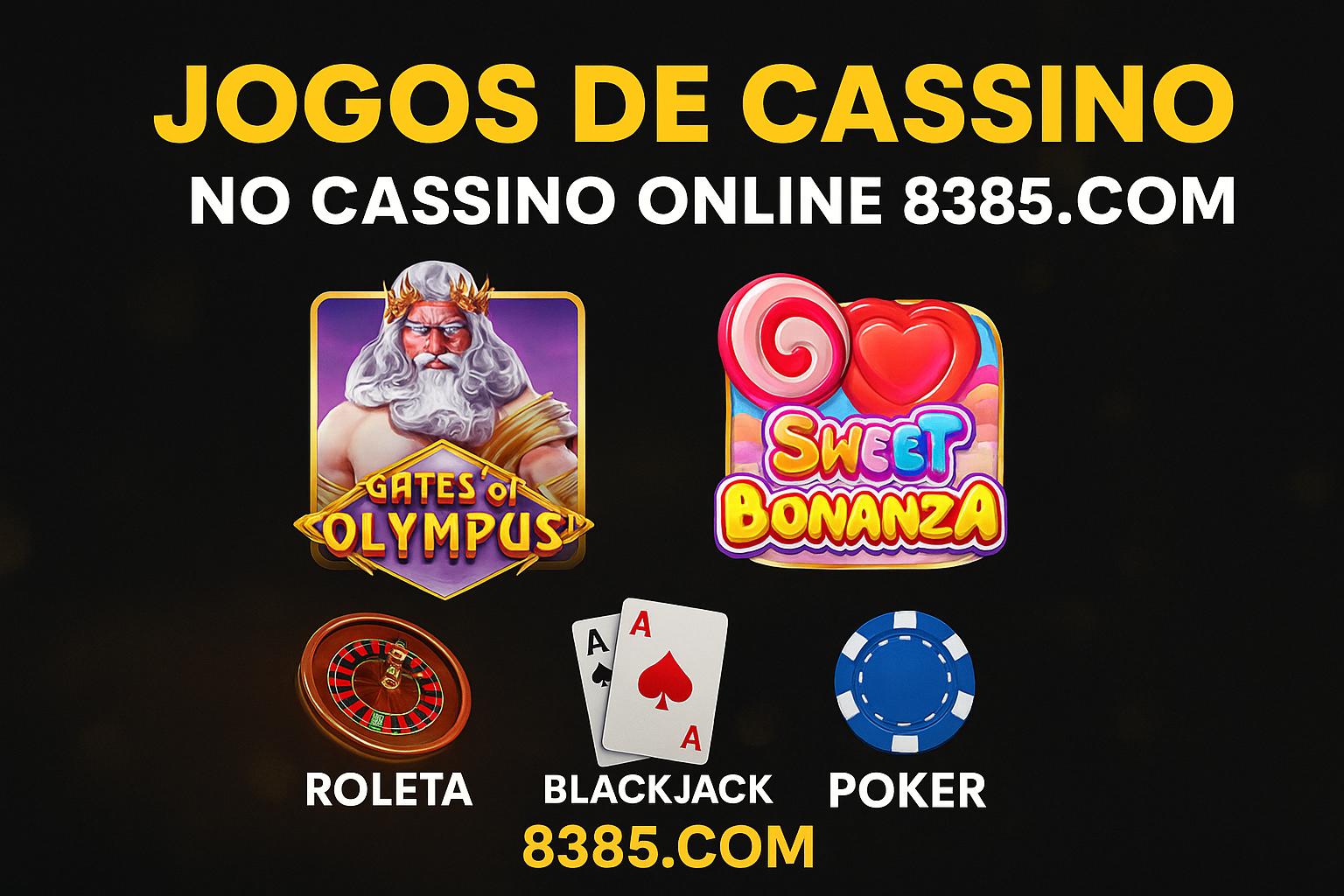 Jogos de cassino online inovadores e emocionantes na 8385.COM  