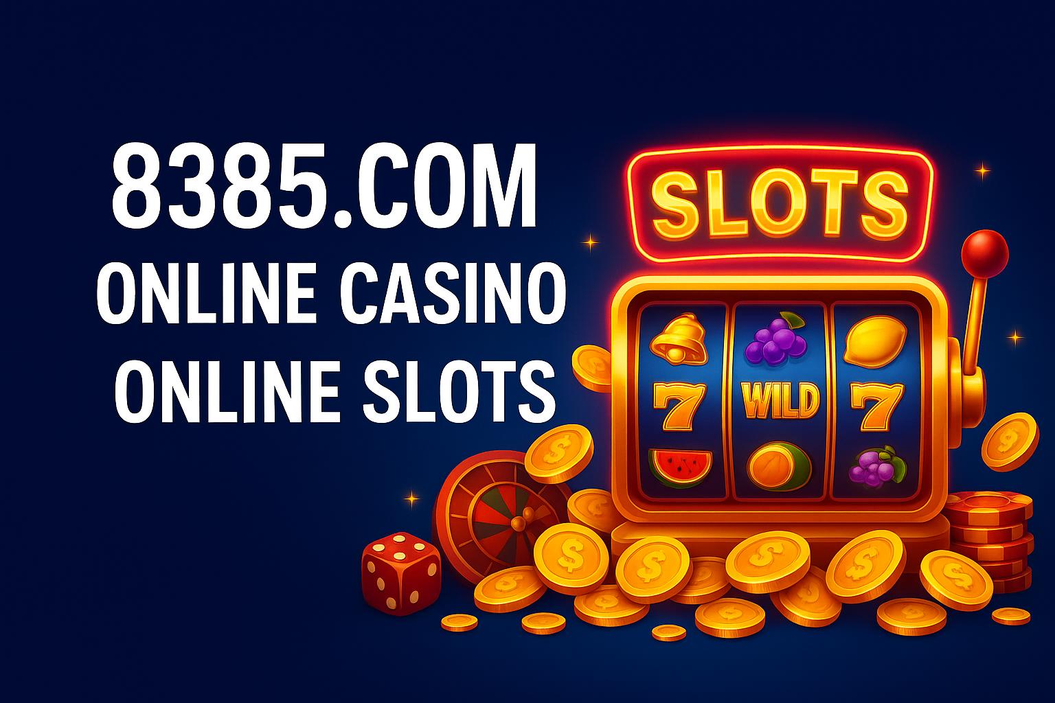 Explore o mundo das slot machines no 8385.COM   Casino
